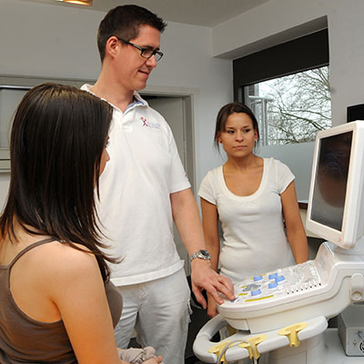 Ultraschalluntersuchung von Dr. Gross in Saarlouis